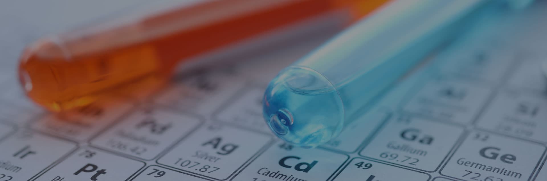 Sample analysis hero background