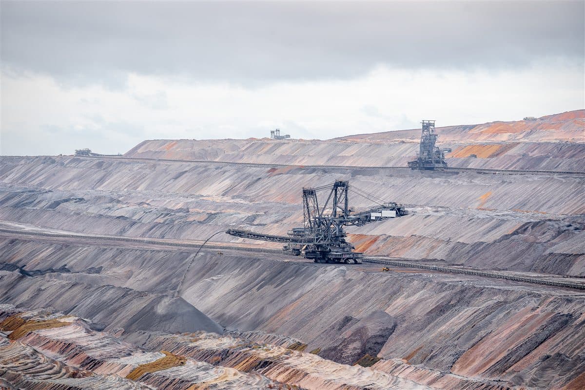 Large-scale mining and excavation operations